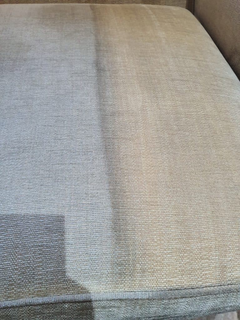 Upholstery Cleaning Before & After 4
